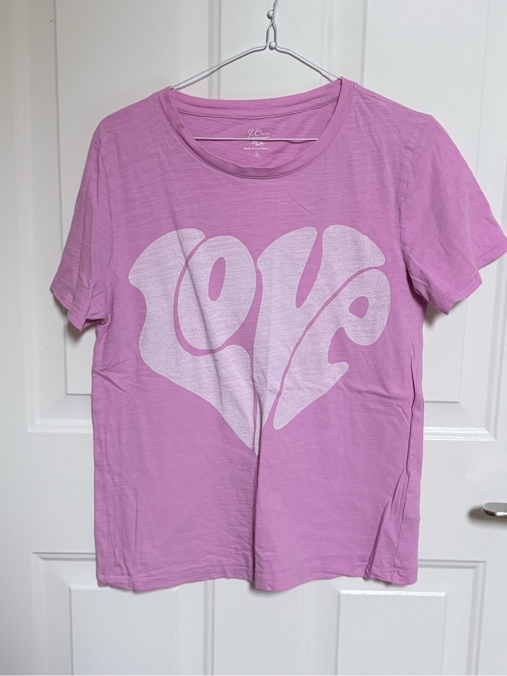 J Crew ‘Love' Graphic Tee